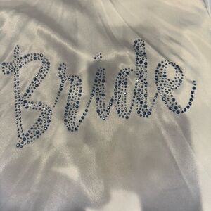 Victoria's Secret White Bride Robe